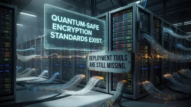 Quantum-Safe Encryption Standards Exist. Deployment Tools Are Still Missing